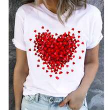 Printed Set. Single Garment, Not A 3-Piece Set. 1 Piece/Set Of Short-Sleeved T-Shirts Suitable For Streetwear. Oversized Round Neck Top For Daily Outings, Camping, Concerts, Hip-Hop, Rock, And Rap Events. Attractive Graphic T-Shirt With Modern Design. Women's Lettering. Casual, Everyday Wear, Home. - 白色 - 查看 2