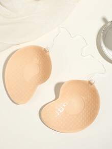 Reusable Invisible Nipple Covers For Women, A-G Cup, Adhesive Bra, Strapless Bra, Invisible Breast Petals, Halter Strap Design, Suitable For Large Bust, Lift And Support Breasts, Prevent Sagging, Breast Lifter, Washable, Suitable For Wedding Dress, Gown, Dress, Swimwear, Bikini, Sleepwear - Multicolor - View 16