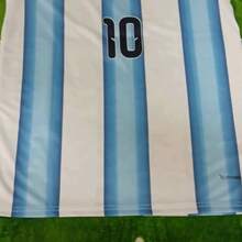 2026 Argentina Home Jersey 10 # Mess I Short Sleeve Soccer Jersey Fans Version Football Shirt - 藍色 - 查看 2