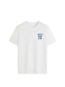 Camiseta de mujer con estética Y2K "MIAMI BEACH Paradise", camiseta de gran tamaño con estampado tropical de playa, estilo casual streetwear, manga corta y cuello redondo, top estampado vintage retro para vacaciones de verano, ropa de playa de verano, ideal para citas informales, brunch, fiestas, moda de vacaciones para adolescentes, camiseta holgada con estampado para mujeres jóvenes y amantes de los viajes. Cómoda y ligera. - Blanco - Ver 3