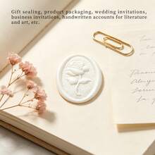 30pcs/100pcs Wax Seal Stickers, Wedding Invitation Envelope Sealing Stickers, Self-Adhesive Envelope Seals, Suitable For Weddings, Invitations, Envelopes, Gift Packaging, Christmas - Sets - View 2