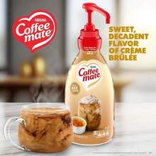 Nestle' Nestle Coffee Mate Coffee Creamer, French Vanilla, Concentrated Liquid Pump Bottle, Non Dairy, No Refrigeration, 50.7 Fl Oz (Pack Of 2) - Creme Brulee - View 2