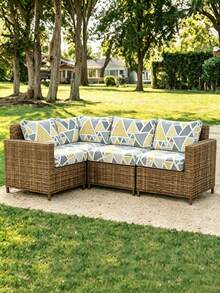 1 chiếc vỏ đệm sofa ngoài trời mùa hè bằng lụa sữa in họa tiết hoa, độ co giãn cao, chống bụi, có thể giặt được, kiểu dáng tối giản hiện đại, dùng được cả bốn mùa. - Nhiều màu - Xem 2