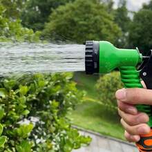 7-Way Adjustable Spray Modes, High-Pressure Garden Hose Nozzle, Threaded Connector/Suitable For Irrigation, Gardening, Car Washing And Yard Cleaning Expandable Hose Spray Gun, Car Washing Gardening Spray Gun, Household Tool, Gardening Spray Gun, Multi-Function Water Gun/Lightweight Ergonomic Grip, Non-Slip Handle, - 1pc Nozzle - View 5
