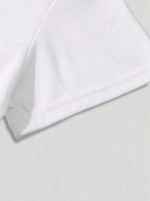 1 Pieza de Camiseta Casual de Moda para Hombres y Mujeres con Estampado de Corazón de Sandía - Verde, Cuello Redondo, Poliéster Ligero, Estilo Veraniego, Lavable a Máquina, Versátil, Fácil de Combinar, Uso Diario, Estilo Urbano, Ropa de Vacaciones, Ropa de Fin de Semana - Multicolor - Ver 3