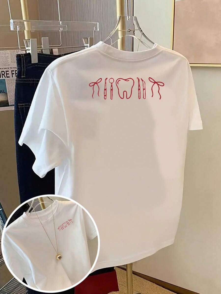 Women T-Shirts - White - View 1