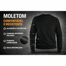 ZUKKER Men's Crew Neck Cotton Sweatshirt, Comfortable For Warmth, Immediate Shipping, Various Colors, Special Offer - 鏽棕色 - 查看 4