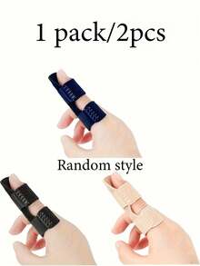 1pc Adjustable Finger Splint Support Brace, 3-Point Fixed Finger Support Splint With Aluminum Strip, Relieve Pain Finger Fixator Suitable For Fracture, Arthritis, Tendinitis, Suitable For Male/Female Athletes & Gamers - Multicolor - View 15