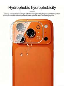 2pcs Transparent 3D Camera Lens Protector, Suitable For IPhone 17 Air/17 Pro/17 Pro Max/17/16 Pro Max/15 Pro Max/14 Pro Max/13/12/11 Pro Max. High-Definition Rear Camera Lens Protector, Made Of High-Hardness Tempered Glass, Clear Shooting, Full Coverage Design, Easy Installation, Scratch-Resistant, Anti-Drop, Smartphone Accessory, Compatible With Phone Cases, Providing Comprehensive Protection For Your Phone Aesthetics. - Clear - View 3