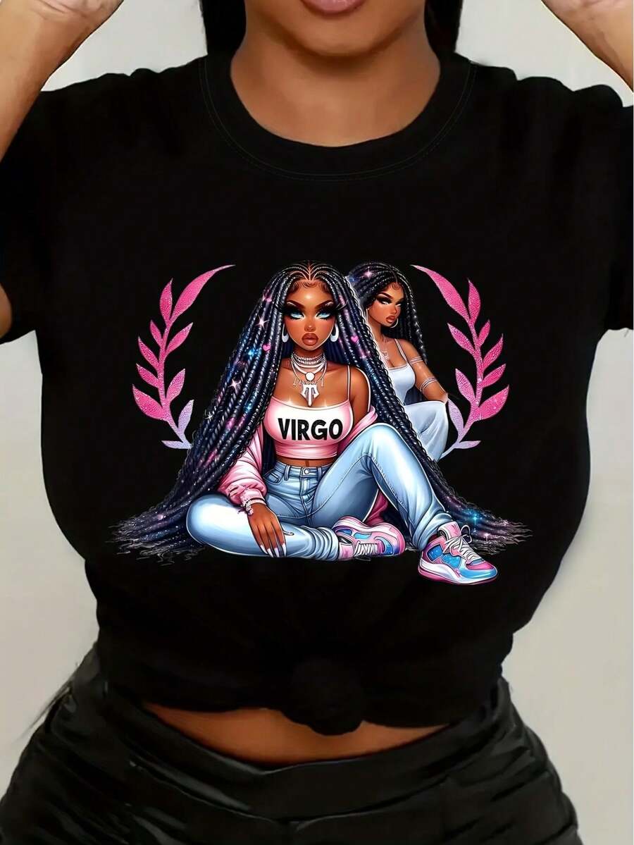 Women T-Shirts - Black - View 1