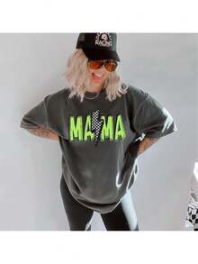 Dam-T-shirts - Svart - Visa 1