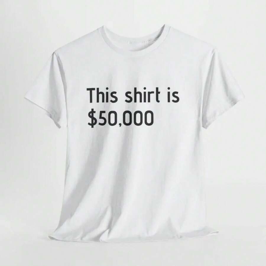 camisa de 50.000 dólares - Blanco - Ver 1