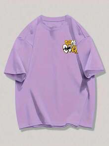 Compatible With The Manfinity Dauomo Men's Cartoon Print Crew Neck Short Sleeve T-Shirt, For Summer. - 多色 17 - 查看 3