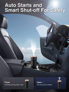 Humidificador Premium para Auto DOVVEE: Donde cada gota nutre tu viaje. Respira serenidad, conduce con claridad. Eleva tu espacio, eleva tu espíritu. - Beis - Ver 10