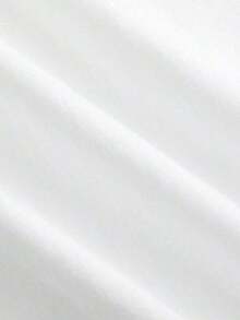 Camia de Enfermera de Cuello Redondo y Manga Corta - Estampado "Mi Corazón Le Pertenece A Los Pacientes", Estilo Elástico y Cómodo, Camia Casual de Primavera y Verano, Regalo Perfecto para Trabajadores Médicos, Camia de Elasticidad Media, Nuevas Camias de Mujer para Primavera y Verano - Ajuste Divertido para el Día a Día, Transpirable y Cómoda - Blanco - Ver 5