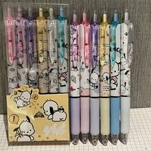 Bộ 6 bút bi hình Hello Kitty, Pompompurin, Kuromi, Melody hoạt hình dễ thương của Sanrio, cỡ 0.55mm, đồ dùng học tập và văn phòng phẩm. - Hình chữ nhật - Xem 10