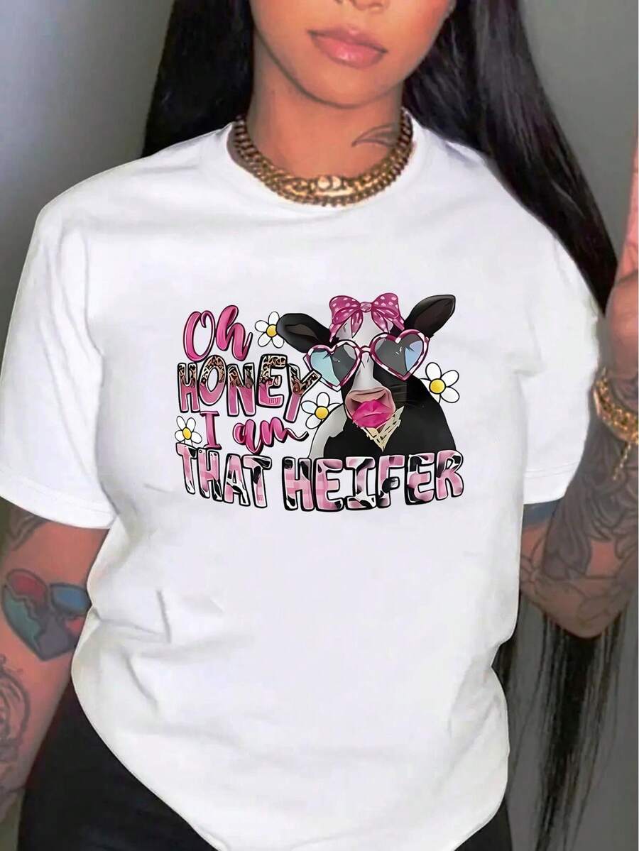 Women T-Shirts - White - View 1