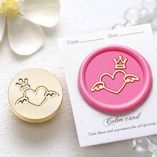 1 con dấu sáp hình trái tim, nhiều kiểu dáng trái tim khác nhau, dùng cho phong bì, thiệp mời, đánh dấu sách, sổ lưu niệm, thiệp chúc mừng, đồ thủ công tự làm, gói quà. - Bộ truyện tình yêu - Xem 14
