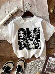 Women T-Shirts - White - View 2