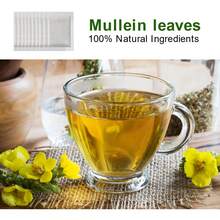 LUKAREE Mullein Tea For Lung Support & Healthy Breathing, Delightful Mild Flavor & Refreshing Aftertaste, 28 Tea Bags Rich In Antioxidants For Natural Mucus Detox & Relaxation. - 1 Pack (28 Bags) - View 2