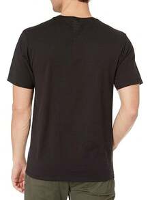 Camiseta de Conductor de Autobús Escolar, Adecuada para Unisex, Estilo Casual, Cuello Redondo, Manga Corta para Exteriores, Ligeramente Elástica, 100% Algodón, Tallas S-XXXL - Negro - Ver 2