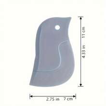 Scraper Oil Board, Penguin Soft Type Household Kitchen Oil Stain Scraper Baking Kitchen Small Tool - Grey - View 6