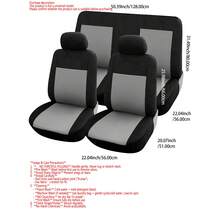REMAX 6pcs Car Seat Covers Pack Airbag Compatible Universal Seat Cushions Car Accessories New Design For Women - 9801 - View 2