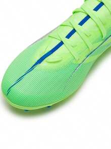 Giày bóng đá nam Puma Ultra 5 Match MG dành cho sân cỏ nhân tạo, đinh ngắn, mã sản phẩm 10789403 - màu xanh lá - Xem 6