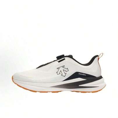  DESCENTE Enerzite Comfortable And Versatile Commuter Shoes With Rotary Buttons, BOA Fabric, Low-Top, Z-FOAM Foam, Casual Running Shoes, Unisex