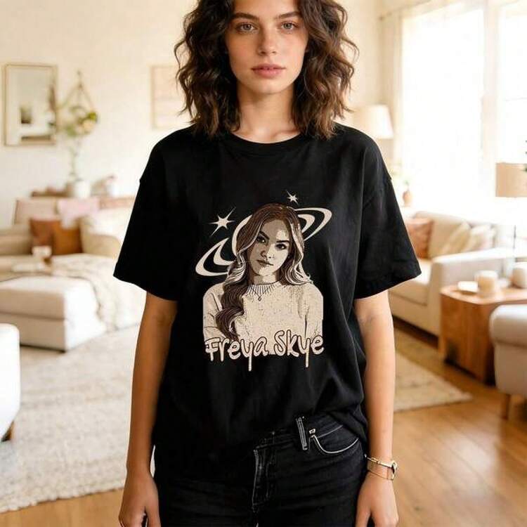 Women T-Shirts - Black - View 1