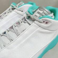 nike Jordan Air Jordan 40 "Guo Ailun" PF 舒適 回彈 低筒 籃球鞋 男款 白綠 - 白綠 - 查看 7