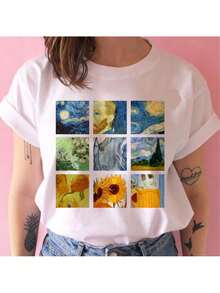 Women T-Shirts - White - View 1