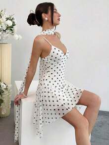 Women Midi Dresses - White - View 5