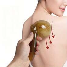Bát Gua Sha cầm tay, que cạo Gua Sha, bàn chải, dụng cụ massage toàn thân, thiết bị massage cho cổ, chân, bụng, lưng. - Nhiều màu - Xem 3
