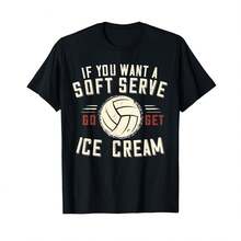 Camiseta unisex de manga corta, divertida de voleibol para niñas, adolescentes y mujeres, playeras hombre, spiderman, ,  mujer, romwe men, boho chic, regalos para maestros, camiseta de mujer, atuendos curvos para hombre, y2k - Negro - Ver 1