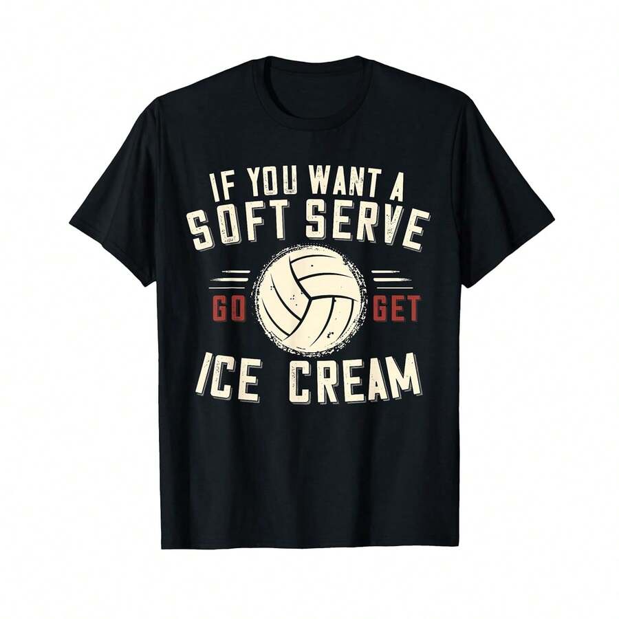 Camiseta unisex de manga corta, divertida de voleibol para niñas, adolescentes y mujeres, playeras hombre, spiderman, ,  mujer, romwe men, boho chic, regalos para maestros, camiseta de mujer, atuendos curvos para hombre, y2k - Negro - Ver 1