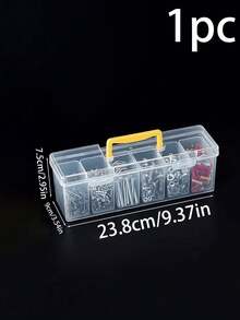 1 Set Multi-Functional Storage Box (6 Small Boxes + 1 Large Box), Tool & Parts Organizer Box, Transparent Portable Compartment Storage Box For Screws, Tape Measures, Toys, Small Items, Home Hardware Screwdriver Tool Organizer, Toy Storage Box, Portable Partitioned Organizer Box - View 13