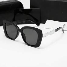 New Cross-Border Model Ch5422 Women's , High-Quality Hollow-Out Letter Logo  For Sun Protection And Photography - C6 - Xem 2