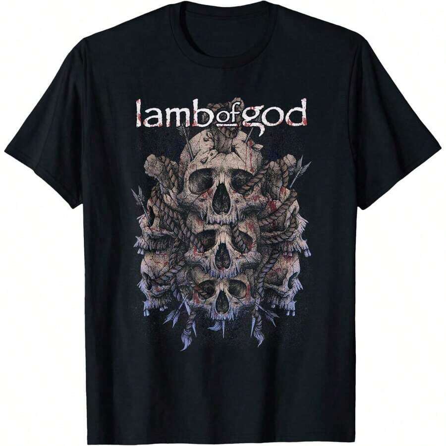 Camiseta de manga corta Lamb Of God - Triumverate 100% Algodón - Negro 24 - Ver 1