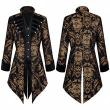 Men Cosplay Clothing - Red Punk Jacket - View 5