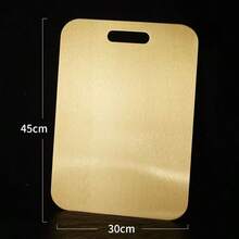 Titanium Alloy Cutting Board, Titanium Kitchen Cutting Board, 304 Stainless Steel Cutting Board, Suitable For Cutting Meat, Fruits And Vegetables - Multicolor - View 12