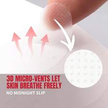 Y-Shaped Night Face Patches, Suitable For Forehead, Eyebrows, Lips, Mouth Area And Under Eyes, Specially Designed For Korean Beauty - Multicolor - View 3