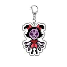 Undertale Peripheral Double-Sided Acrylic Keychain, Anime Backpack Pendant In Stock - 3 - View 4