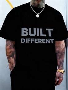 250th Anniversary USA Patriotic Graphic T-Shirt Men's Everyday Cotton T-Shirt,  Cotton, Comfortable, Running Errands, Lounging, Or Outdoor Fun% Comfortable Cotton - 黑色20 - 查看 1