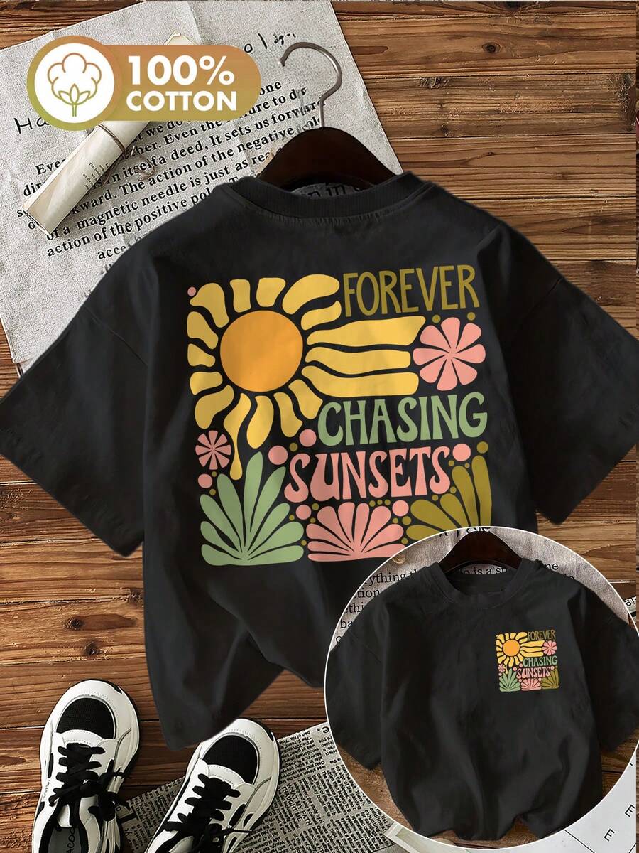 Women T-Shirts - Black - View 1