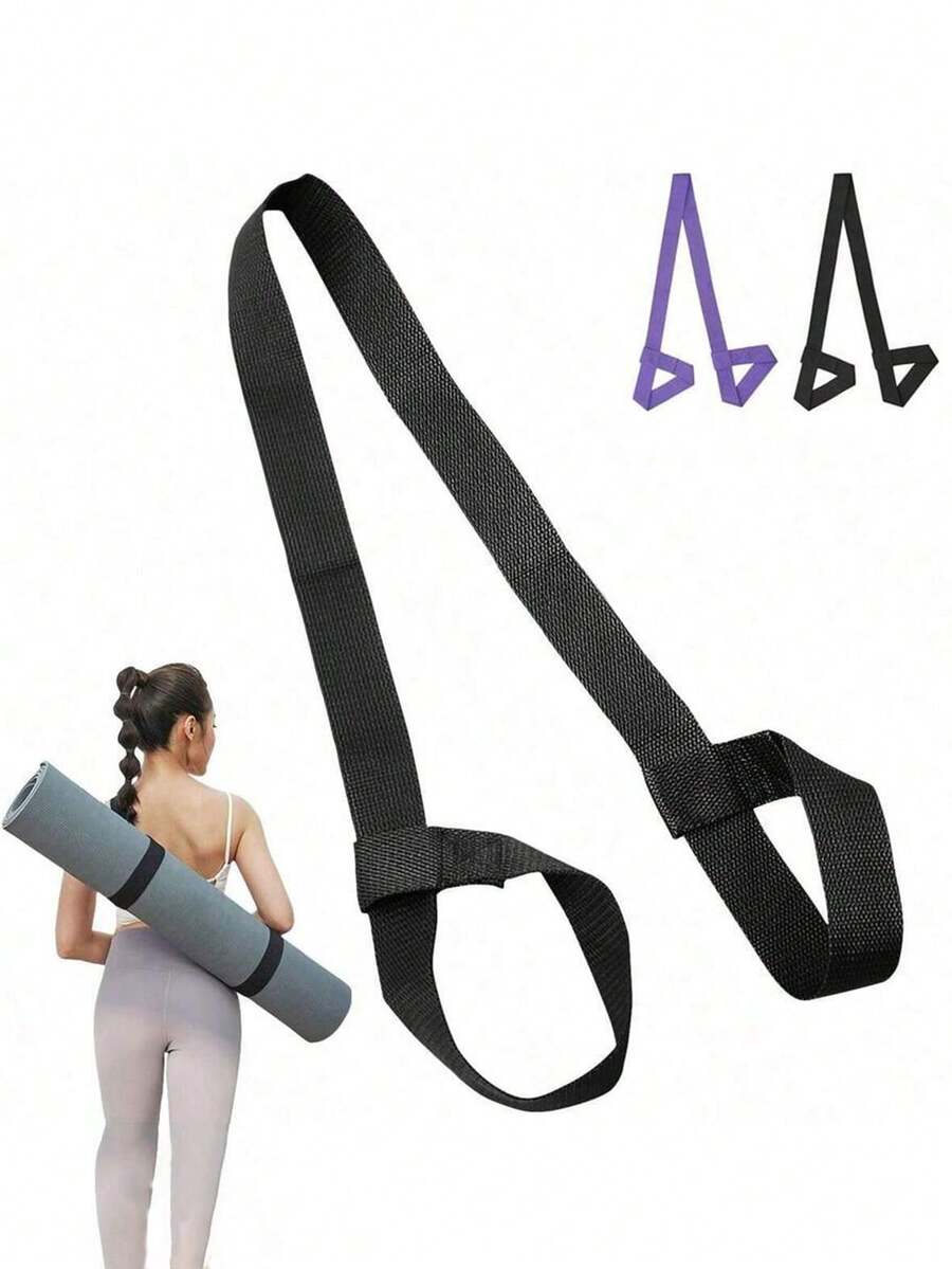 Portable Yoga Mat Shoulder Strap Non Slip Exercise Mat Storage For Men And Women Yoga Mat Carry Strap Also For Yoga Stretching Fitness Exercise Festival Gift Home Gym Home Workout Yoga Workout Exerise Back To School Home Dorm Essential Accessory