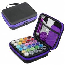 240 Slots Diamond Painting Storage Box Case Embroidery Nail Art Beads - 30 Slots - View 2