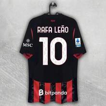 [48-Hour Delivery] 2026-2027 Season AC Milan Home Black And Red Short-Sleeved Football Jersey Of Leo No.10 - 彩色 - 查看 1