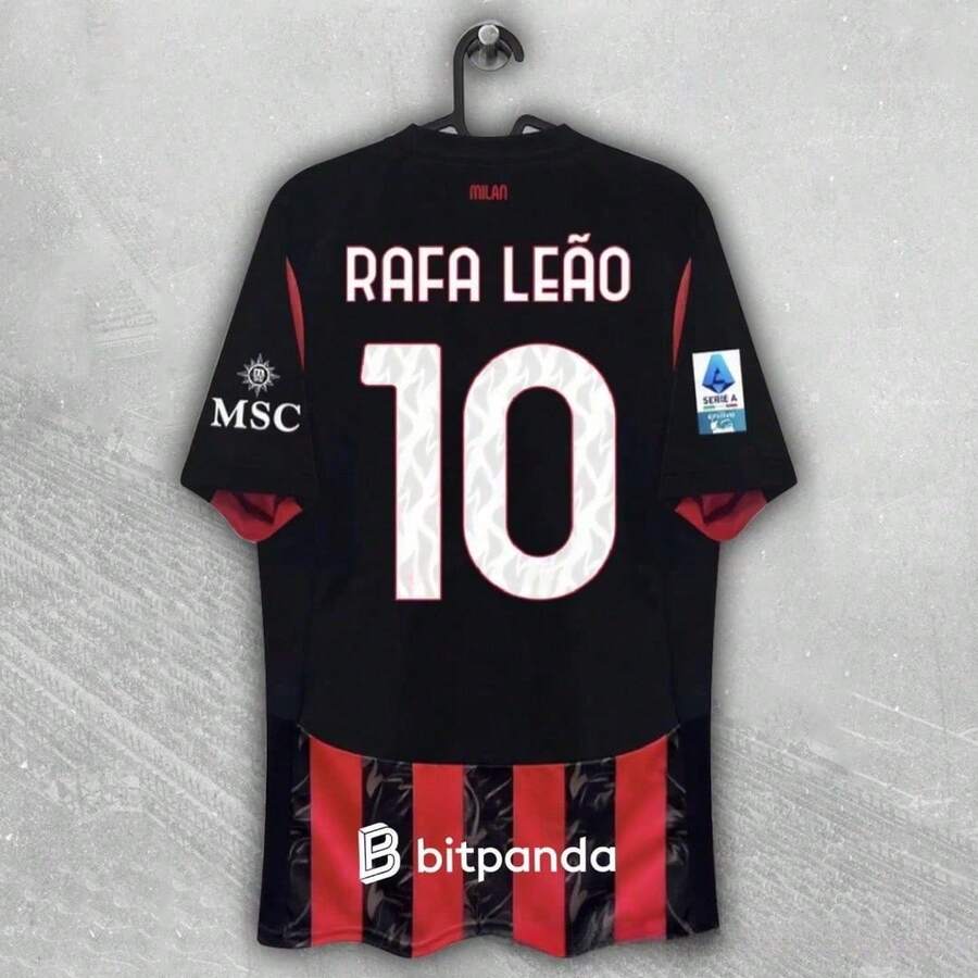 [48-Hour Delivery] 2026-2027 Season AC Milan Home Black And Red Short-Sleeved Football Jersey Of Leo No.10 - 彩色 - 查看 1
