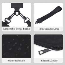 Dompet Minimalis Wanita, Tas Pergelangan Tangan Nilon Tahan Air, Desain Multifungsi untuk Menyimpan Kunci, Kartu, Uang Tunai, dan Lainnya, Desain Modis yang Dapat Dilepas, Cocok untuk Olahraga dan Penggunaan Sehari-hari, Dapat Digunakan sebagai Dompet Wanita, Dompet Mini, Tas Tangan, Dompet, Gantungan Kunci, Dompet Koin, Dompet Perjalanan, dan Lainnya, Favorit Para Ibu - MultiWarna - View 4